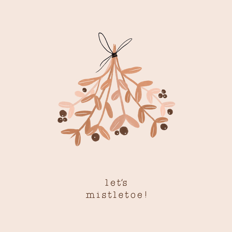 Poster Let's Mistletoe