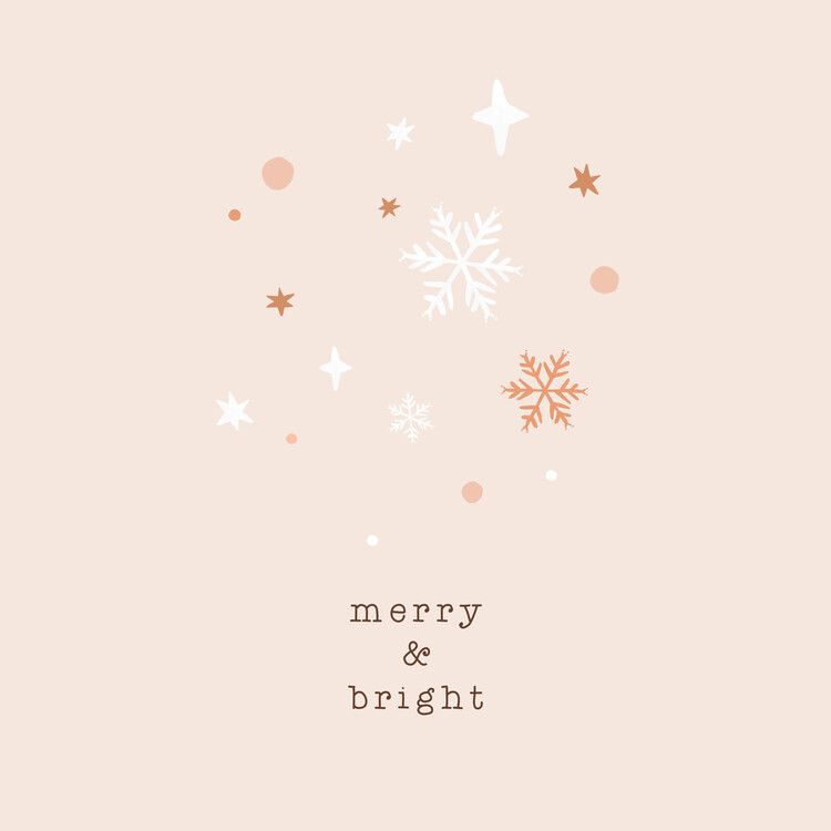 Poster Merry & Bright