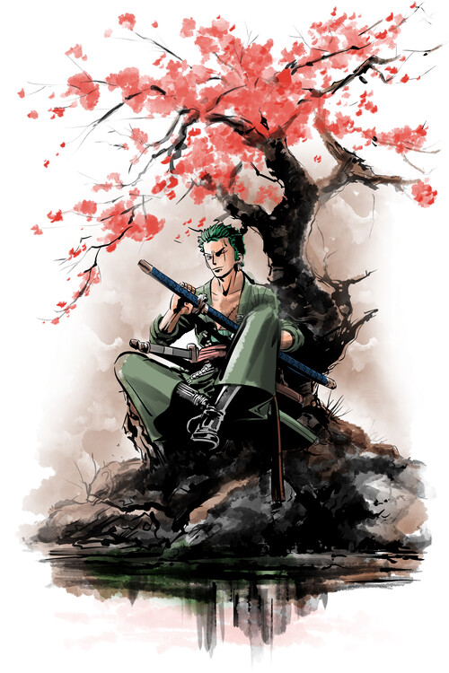 Poster Pirate hunter under the tree