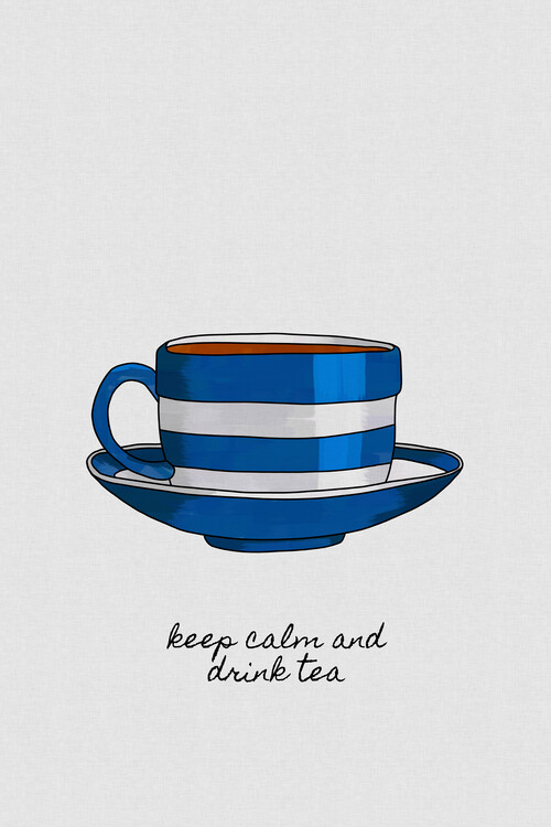 Poster Keep Calm & Drink Tea