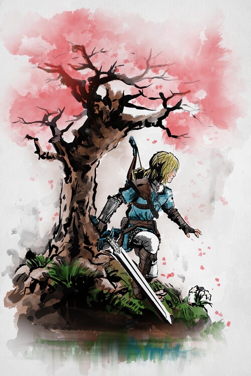 Poster Hero under the tree