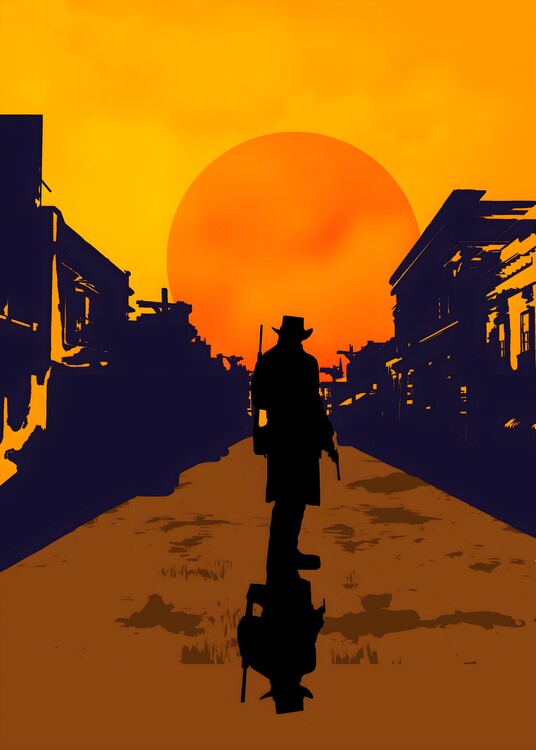 Poster Red dead redemption 2 art