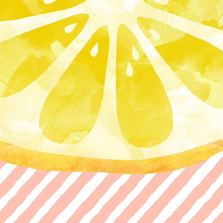 Poster Lemon Abstract