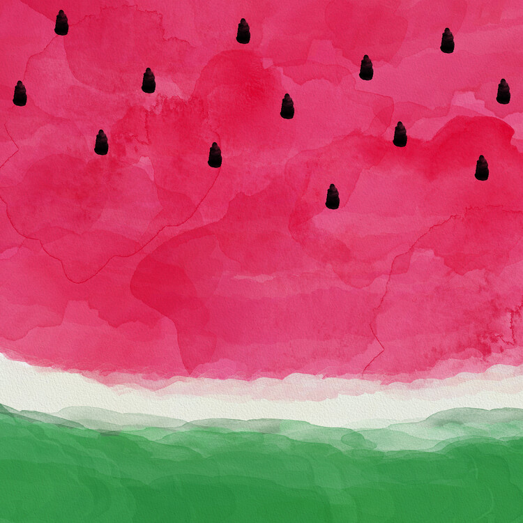 Poster Watermelon Abstract
