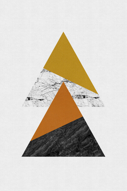Αφίσα Geometric Triangles