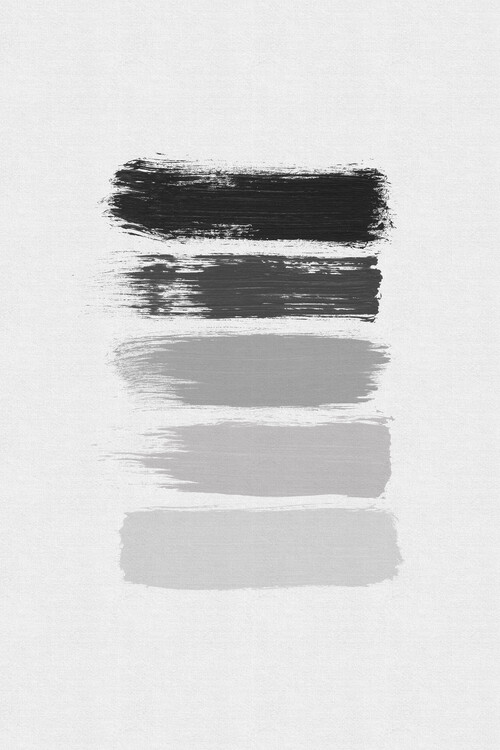 Plakat Black & White Stripes
