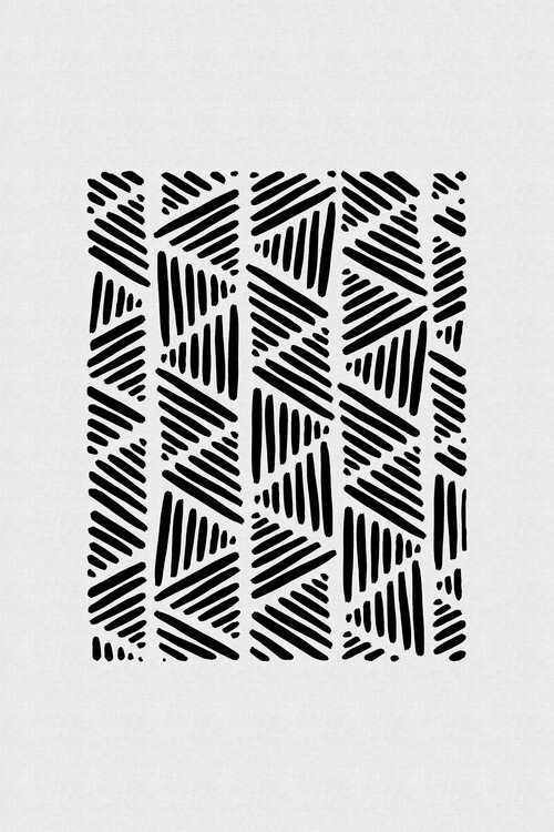 Αφίσα Black & White Abstract I