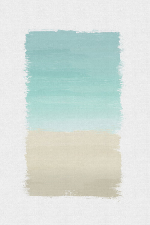 Plakat Turquoise Abstract