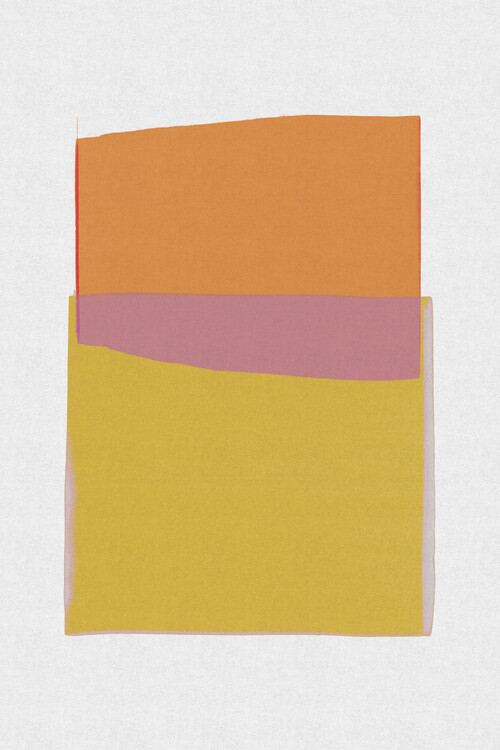 Plakat When Yellow Meets Orange