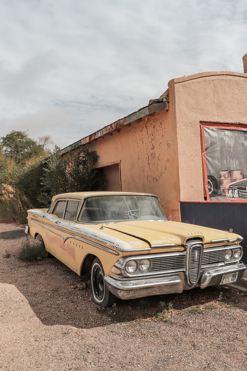 Poster Route 66 Oldtimer