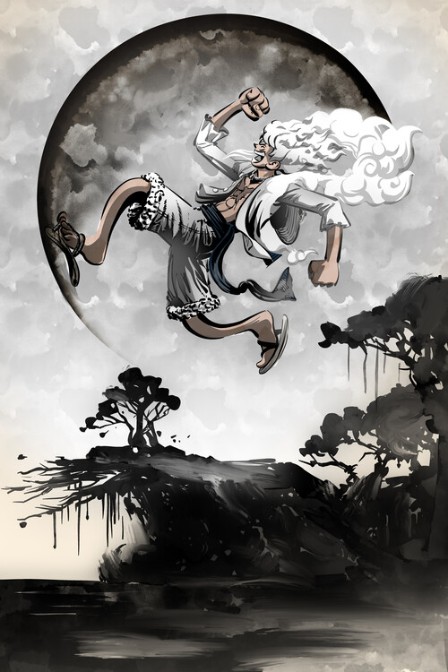 Poster Gear 5 under the moon