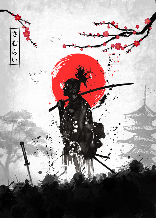 Poster Samurai Warrior