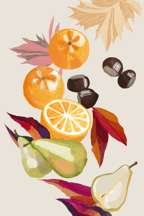 Plakat Harvey Fall colors still life
