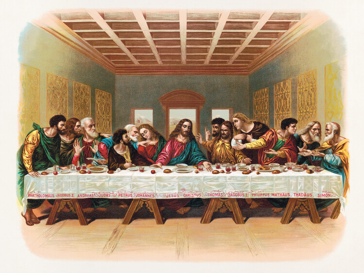 Canvas Print The Last Supper