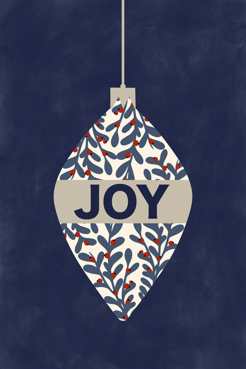Poster Christmas Ornament Joy