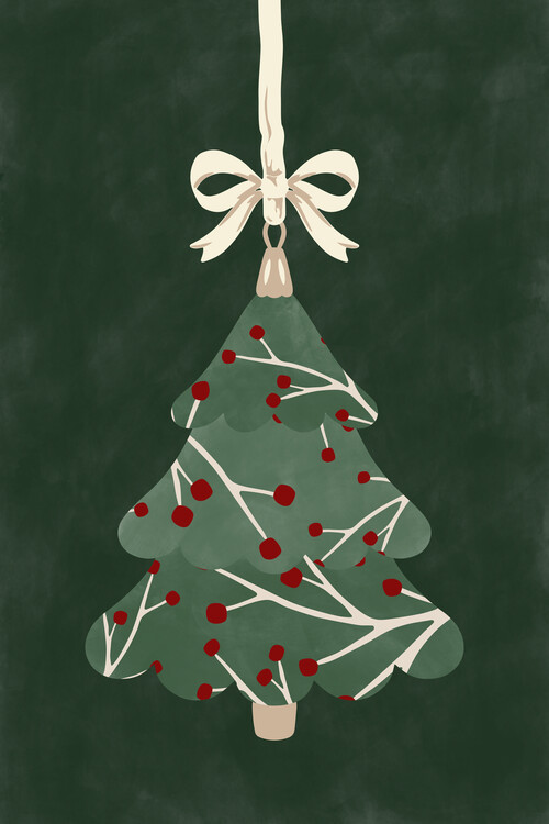 Poster Christmas Tree Ornament