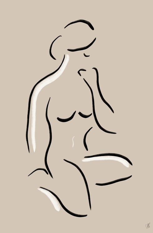 Plagát Lady body No. 4