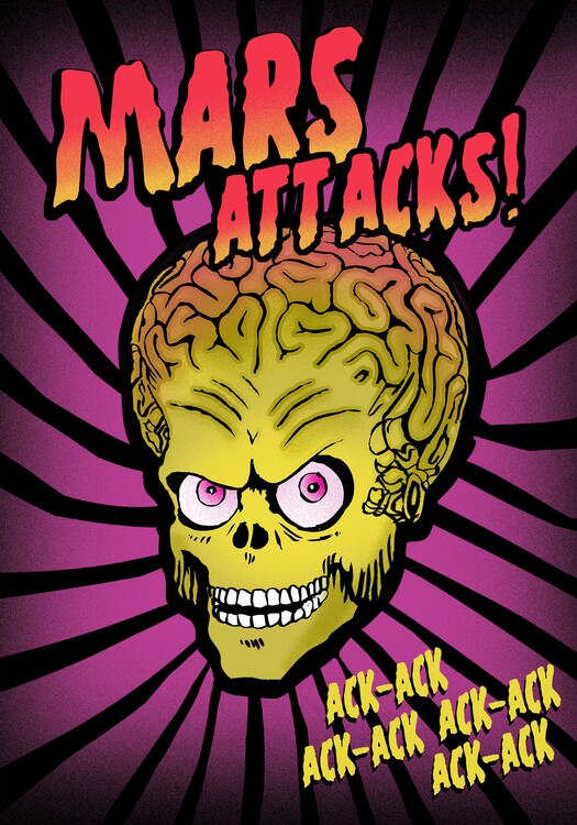 Poster Mars Attacks