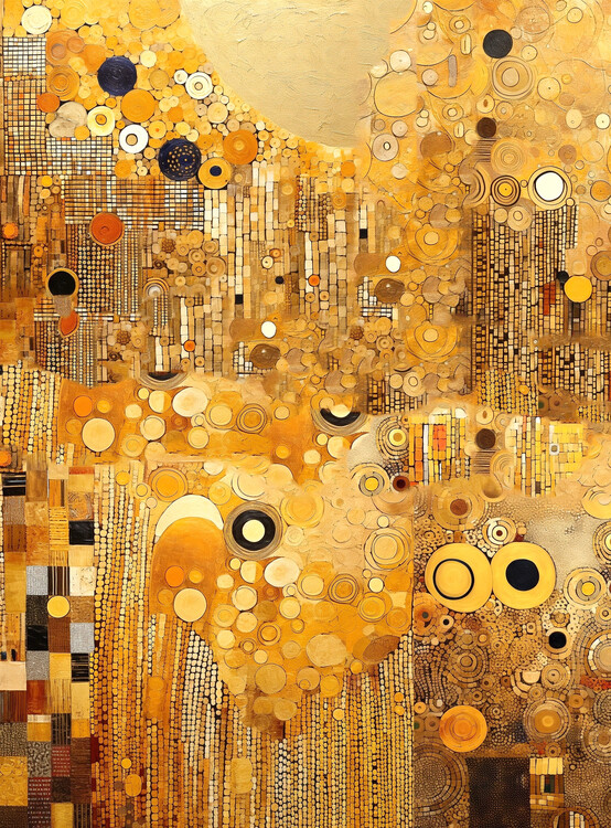 Poster Abstract gold background design, wall Art prints