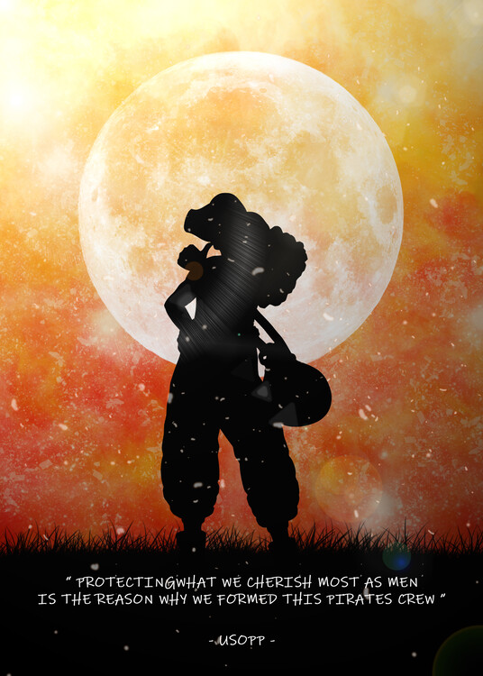 Canvas Print usopp quotes