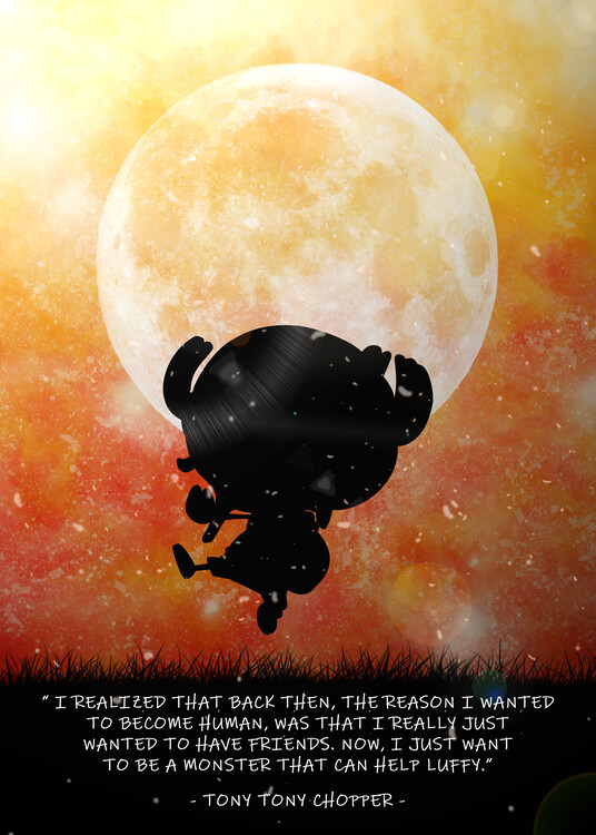 Poster tony tony chopper quotes