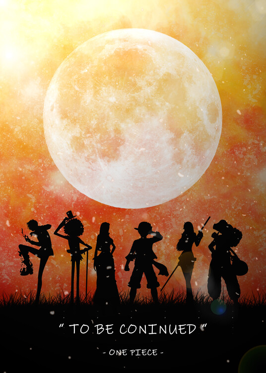 Canvas Print one piece crew