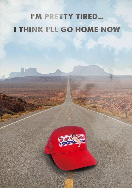 Poster Bubba Gump