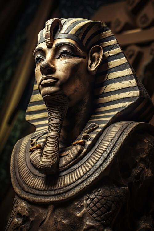 Poster Portrait of a pharaoh