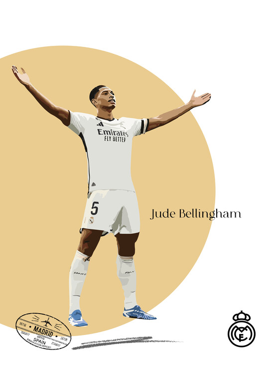 Poster Football player