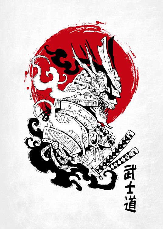Poster Demon Samurai