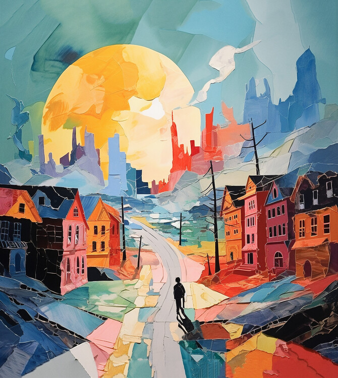 Plakat The Snowy Day, Ezra jack keats, surreal prints for sale