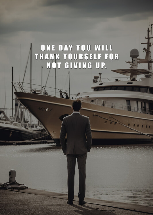 Poster Motivation - One day you will thank yourself