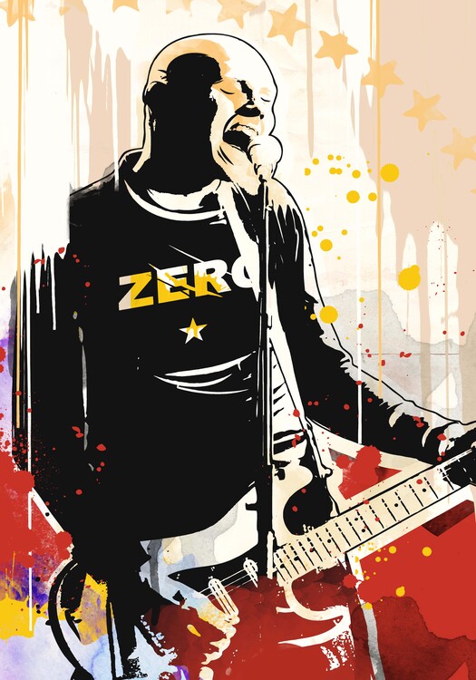 Poster Billy Corgan Smashing Pumpkins