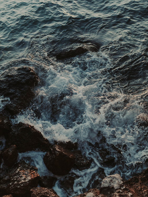 Poster waves, sea, seaside