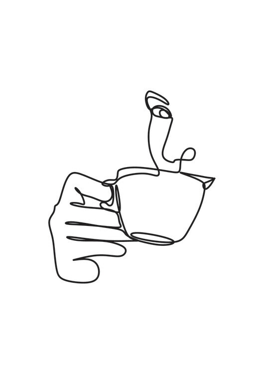 Poster Drink smile