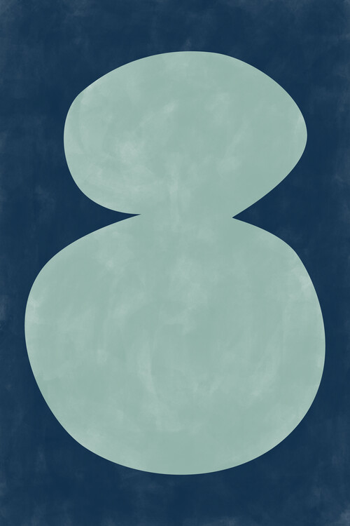 Poster Abstract Organic Shape Poster No.1
