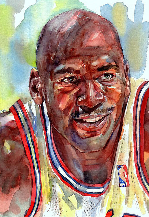 Poster Portrait painting