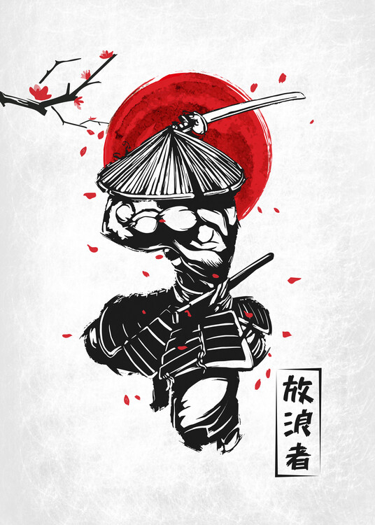 Poster Samurai Warrior