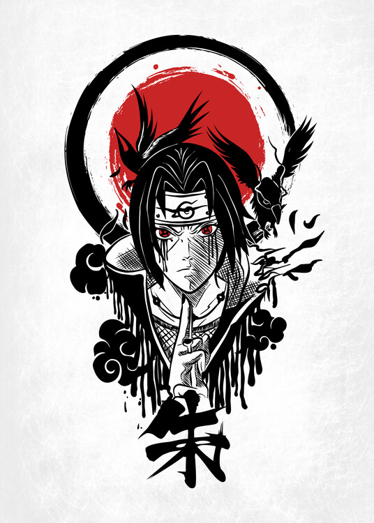 Póster Itachi Japan