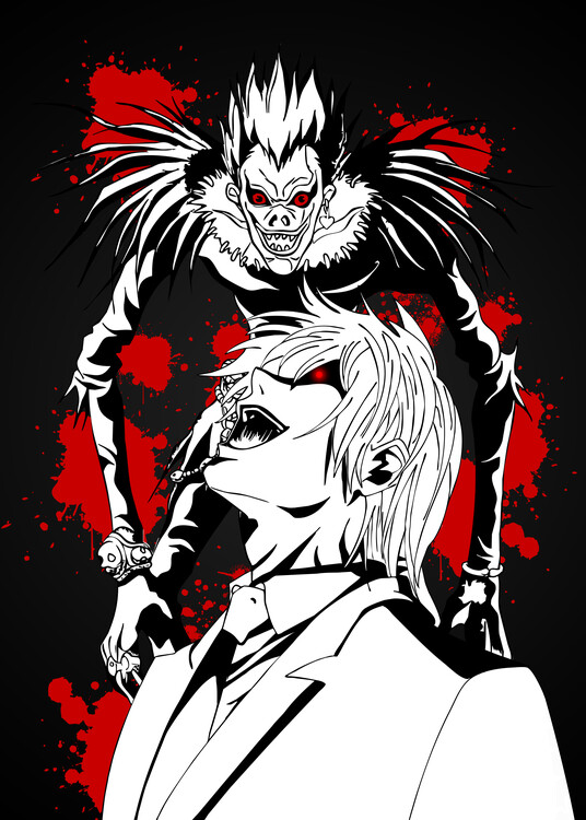 Poster Shinigami & Kira