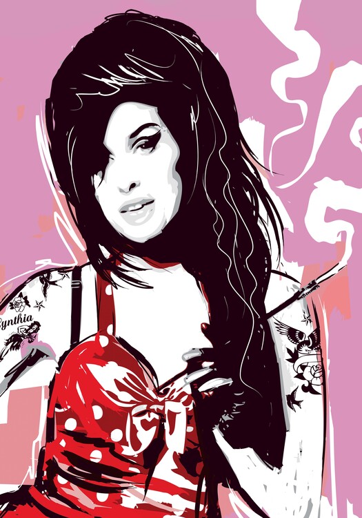 Poster Singer portrait