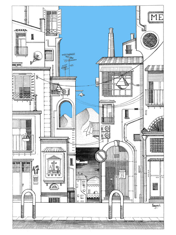 Plagát Naples