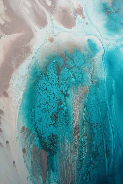 Poster Coral Sea Flow