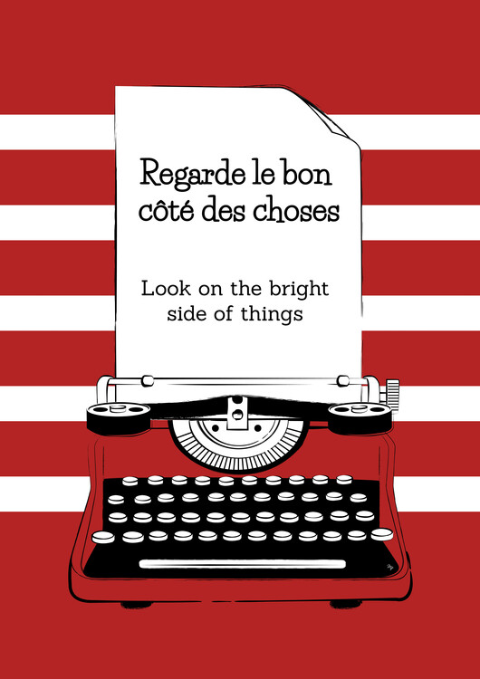 Poster Bright Side quote