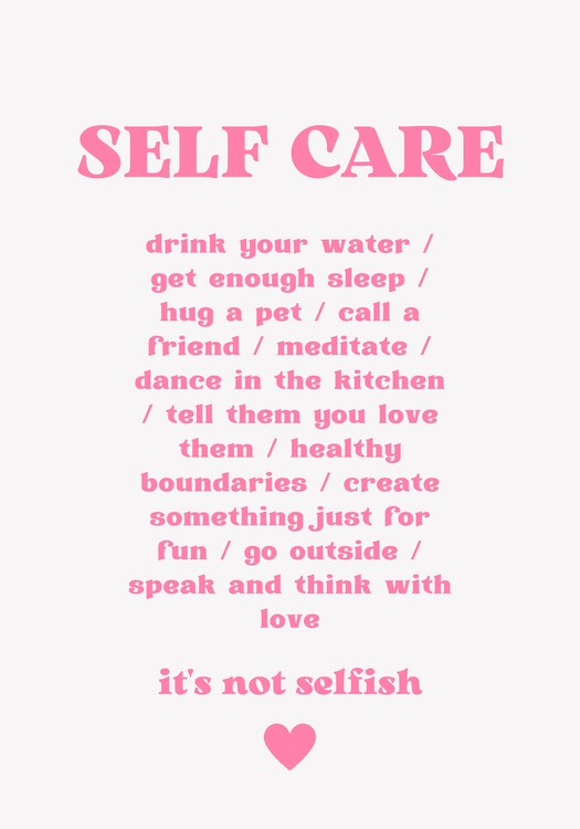 Poster Self Care