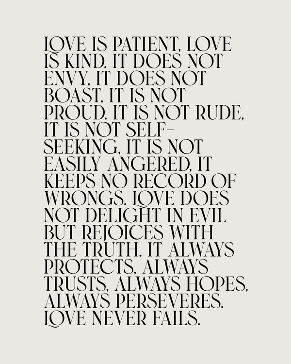 Poster Love Is