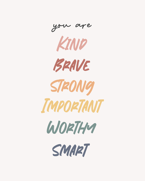 Canvas Print Affirmation