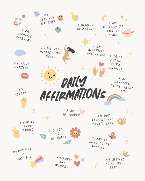 Poster Daily Affirmations No2