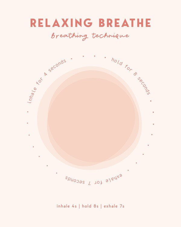 Poster Relaxing Breathe