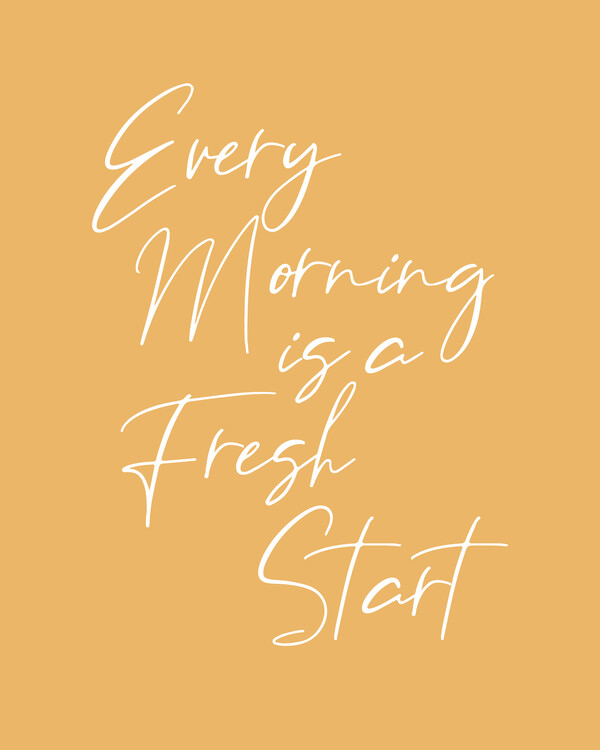 Poster Fresh Start